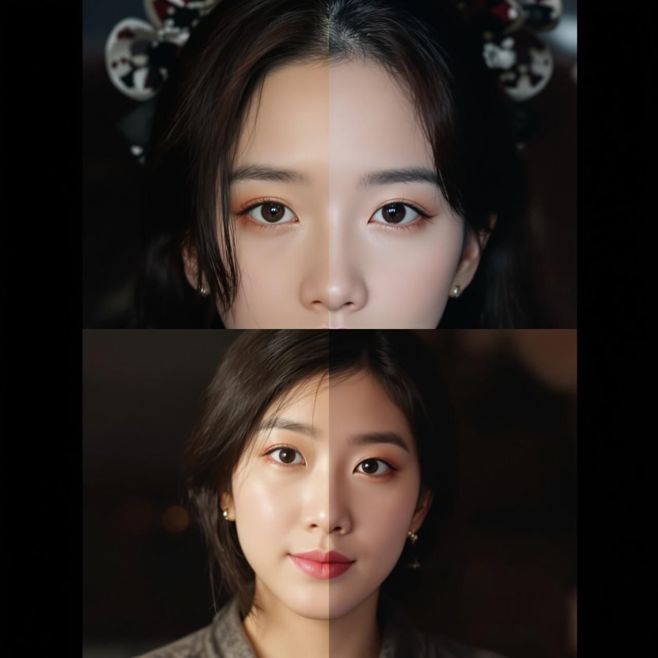 911吃瓜网 - 独家：某女星整容前后对比照流出